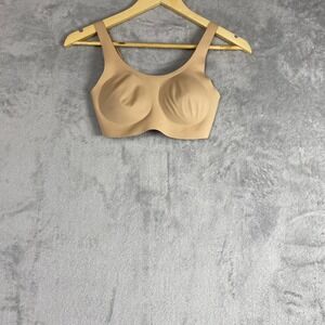 Knix WingWoman Wireless Bra Beige Seamless Molded Cup Bralette Womens XS